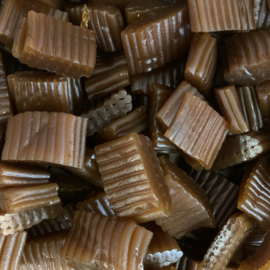 Butter Caramel Licorice Squares