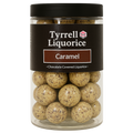 Tyrrell Licorice Caramel | Sweet Black Licorice Coated with Caramel Flavoured White & Milk Chocolate