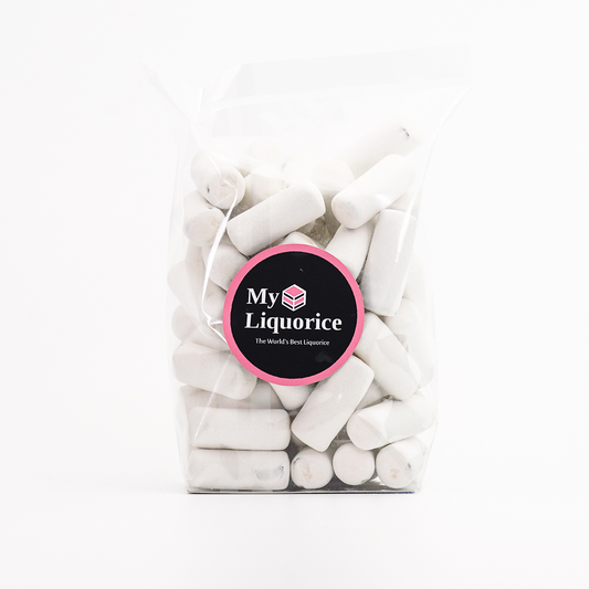 Dutch Chalk Licorice - soft licorice/mint