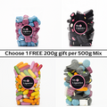 500g Gourmet Licorice + FREE 200g Gift (Your Choice)