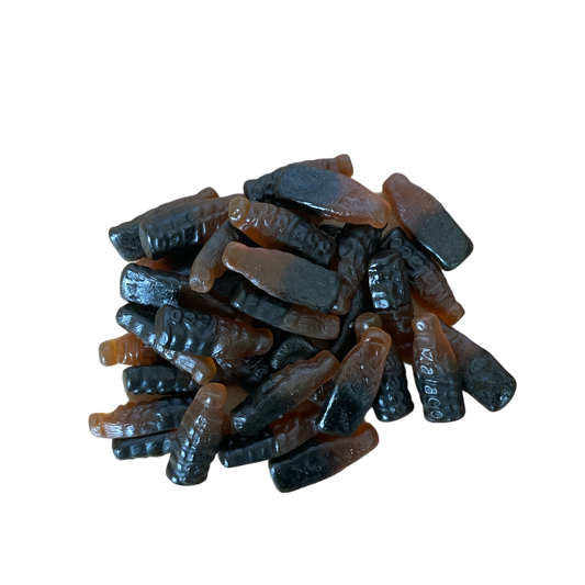 Cola & Licorice Bottles - gummy candy