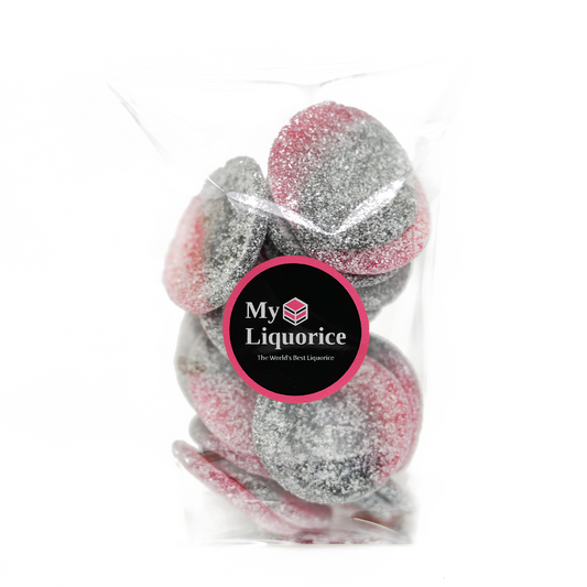 Fizzy Raspberry Licorice Discs